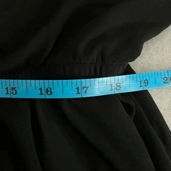 [4/4XL]Torrid  Black Cold Shoulder Chiffon Babydoll Dress - Picture 5 of 7